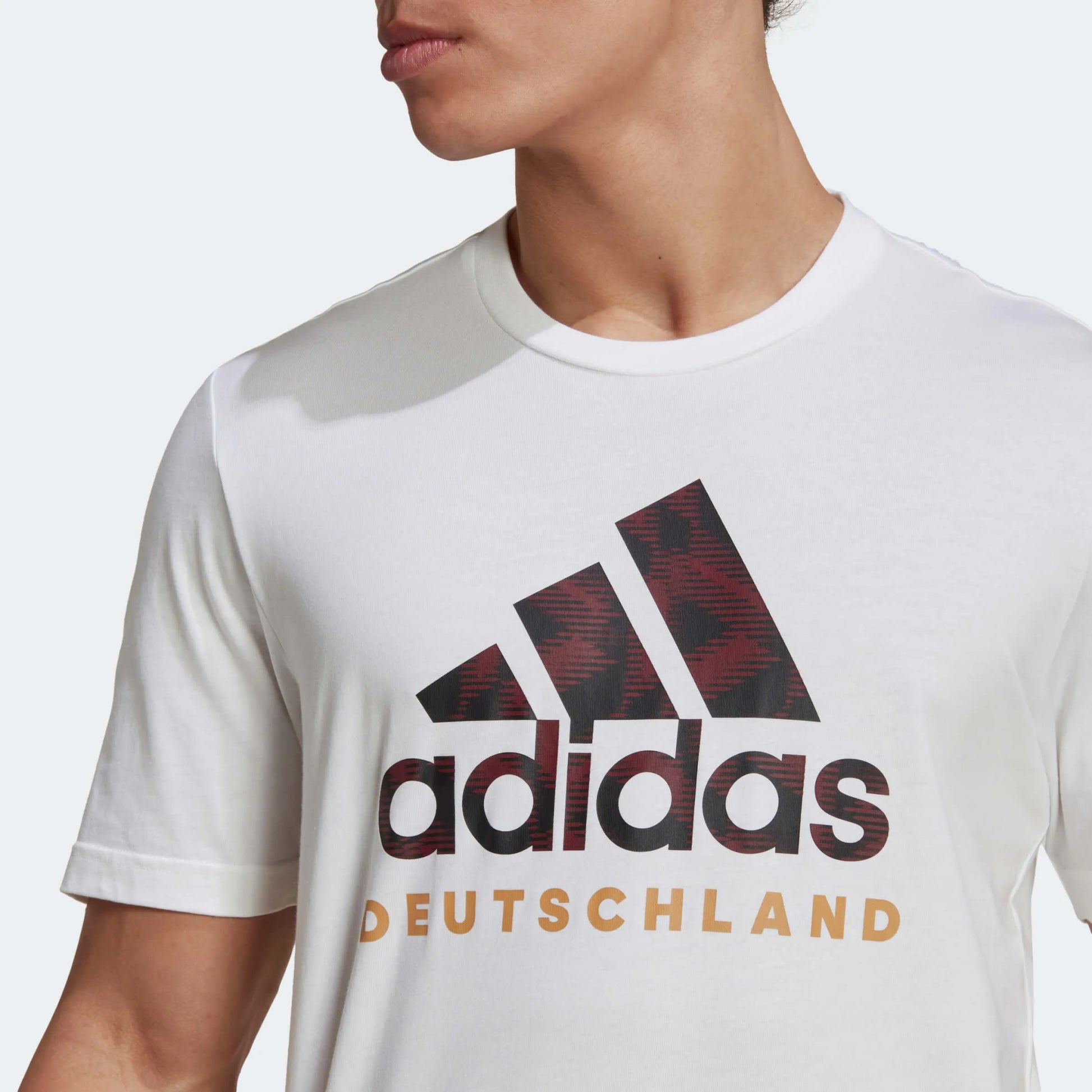 Adidas 2022-23 Germany DNA Graphic Tee - White-Black