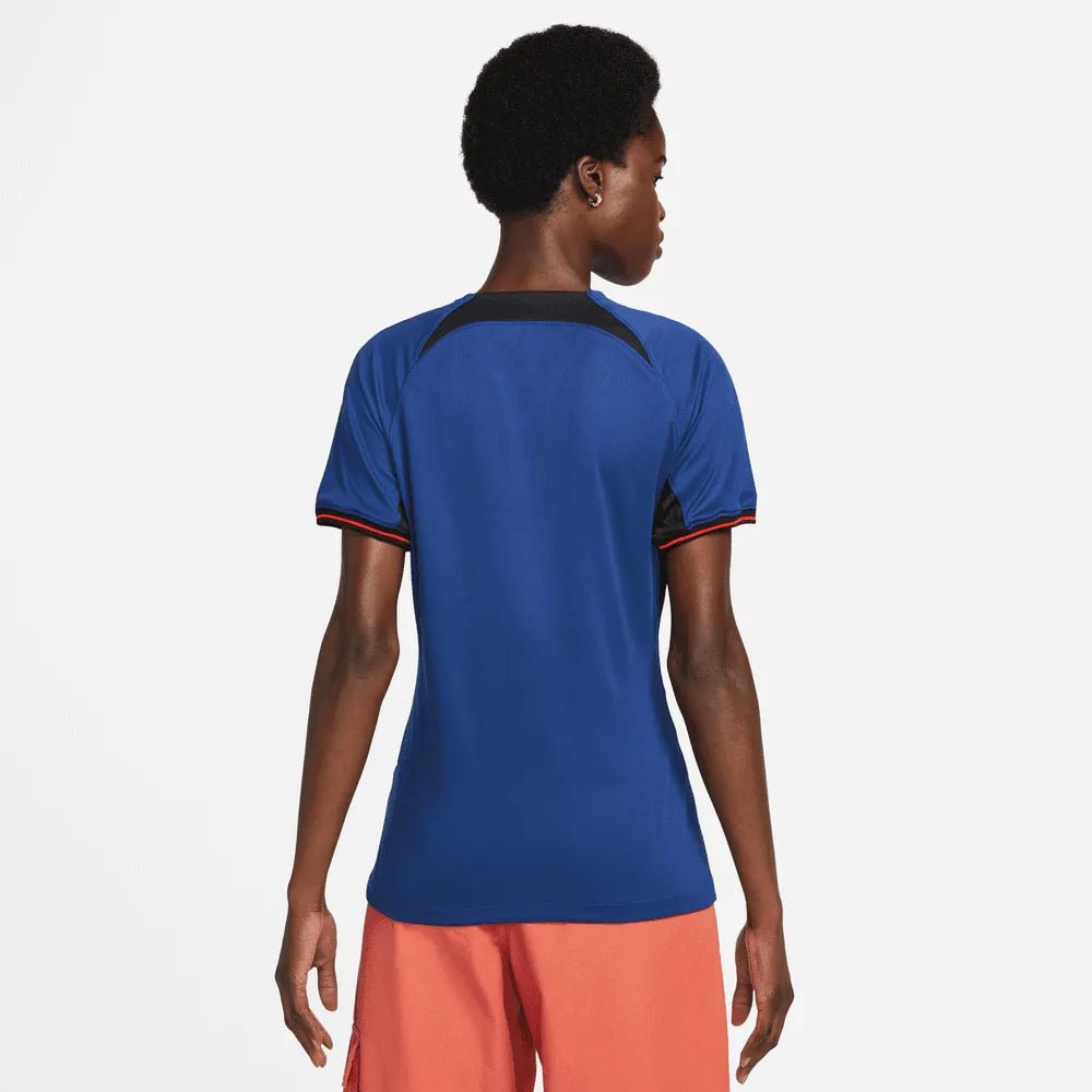 Nike 2022-23 Netherlands Women's Away Soccer Jersey - Deep Royal Blue