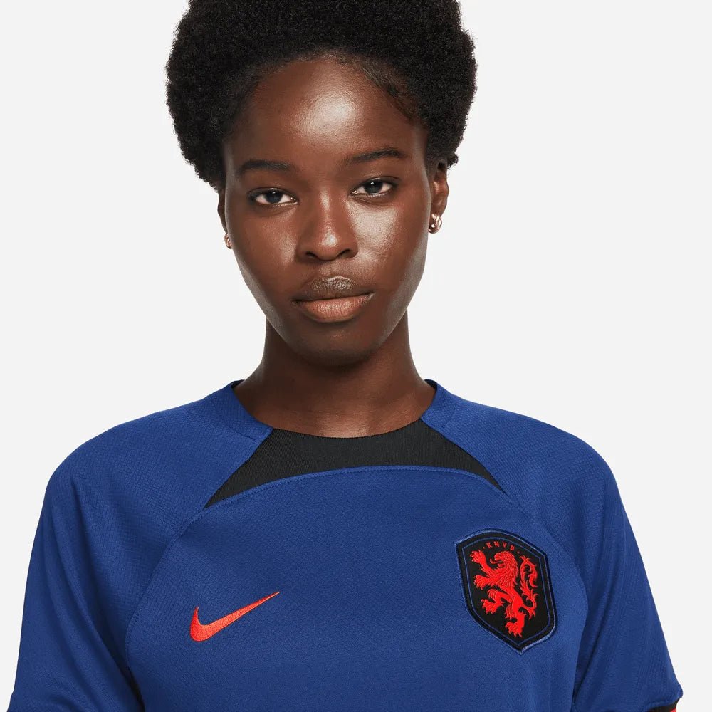 Nike 2022-23 Netherlands Women's Away Soccer Jersey - Deep Royal Blue