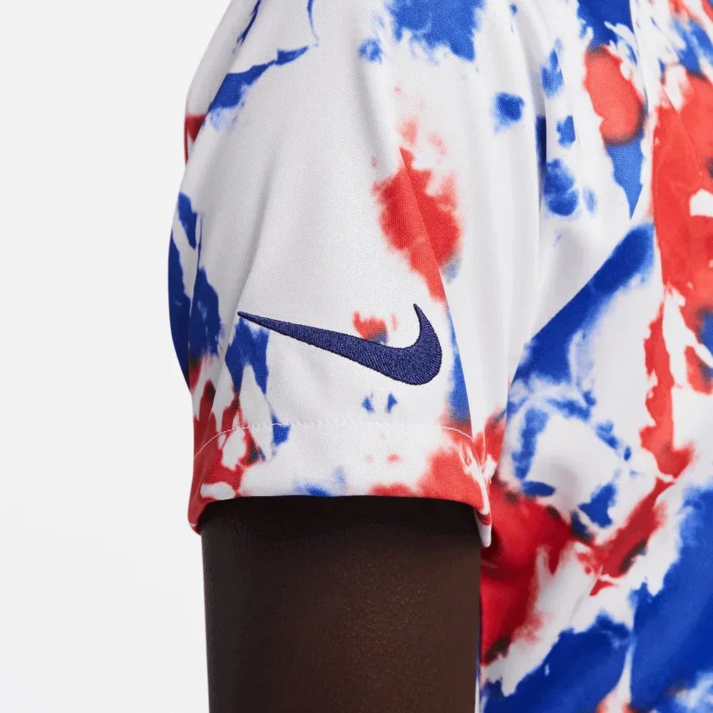 Nike 2022-23 USA Women's Pre-Match Soccer Jersey - White-Blue-Red