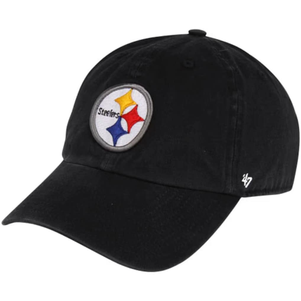 Pittsburgh Steelers '47 Brand Cleanup Adjustable Hat Black