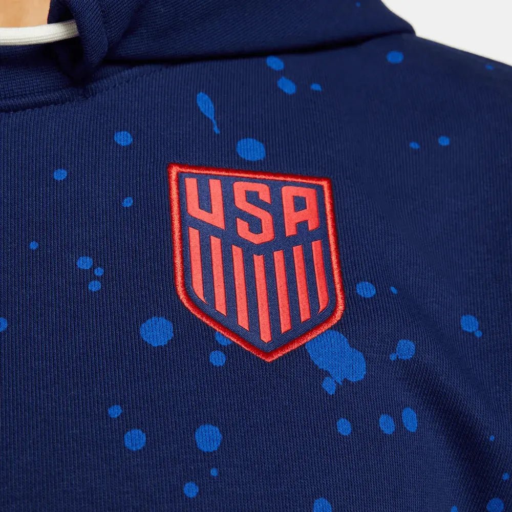 Nike 2023-24 USA Womens DF Fleece Soccer Hoodie