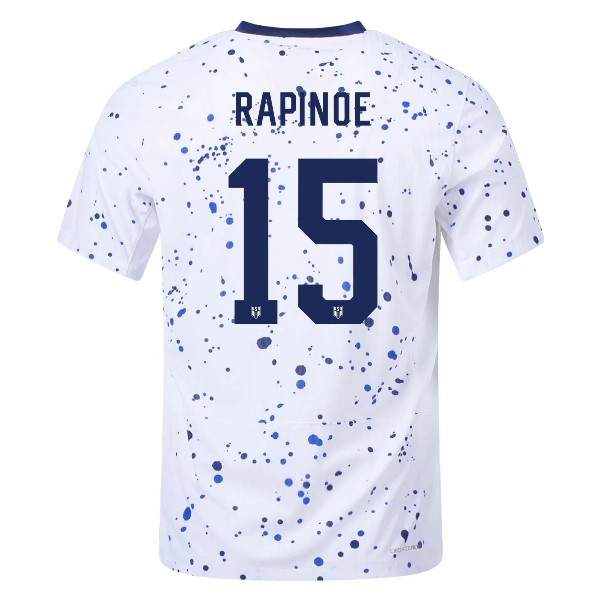 Nike 2023-24 USA Women's Home Authentic Soccer Jersey (No Stars)