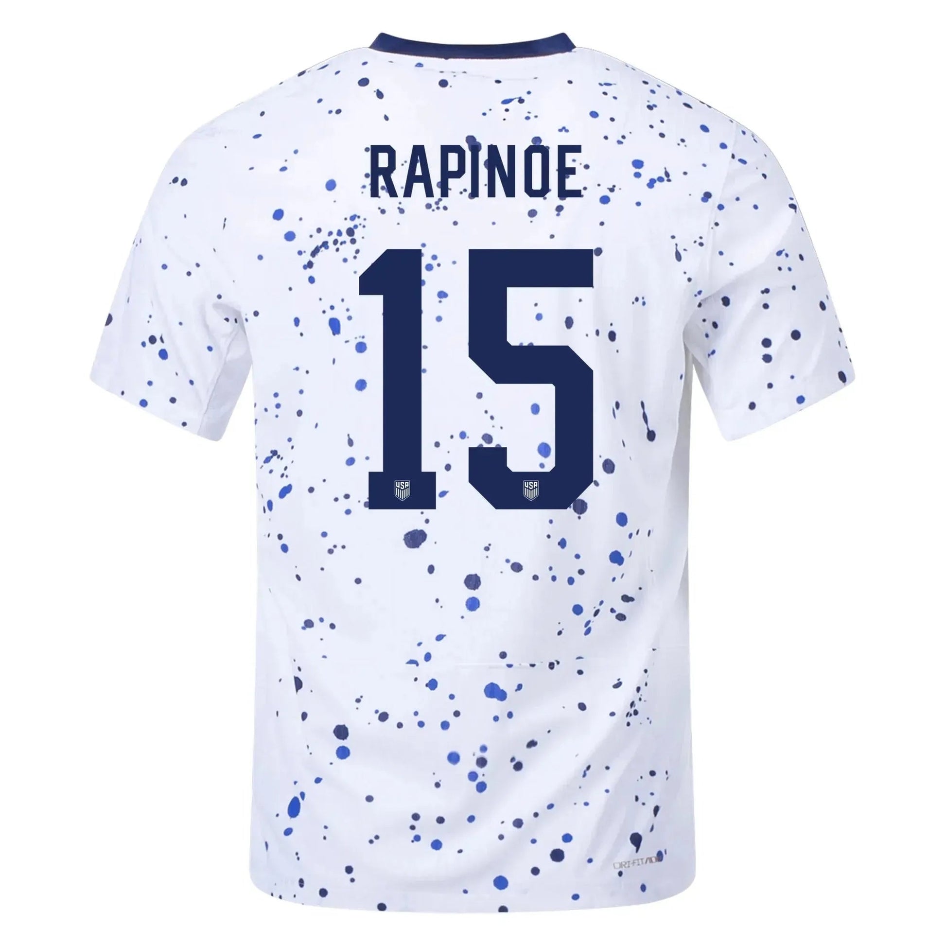 Nike 2023-24 USA Women's Home Authentic Soccer Jersey (No Stars)