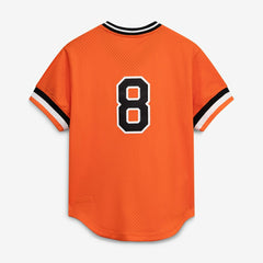 Cal Ripken Jr. Baltimore Orioles Mitchell & Ness Authentic Batting Practice Jersey - Orange Jerseys