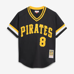 Willie Stargell Pittsburgh Pirates Mitchell & Ness Authentic Batting Practice Jersey - Black Jerseys