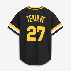 Kent Tekulve Pittsburgh Pirates Mitchell & Ness Authentic Batting Practice Jersey - Black Jerseys