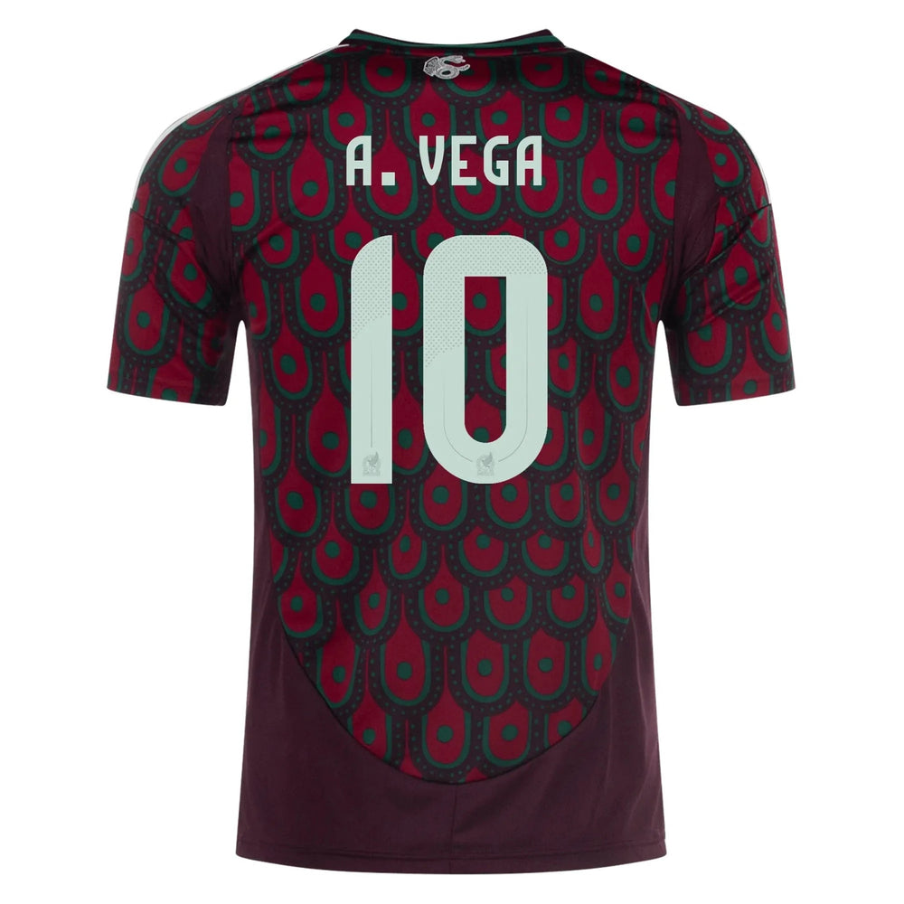 Adidas 2024-25 Mexico Youth Stadium Home Soccer Jersey
