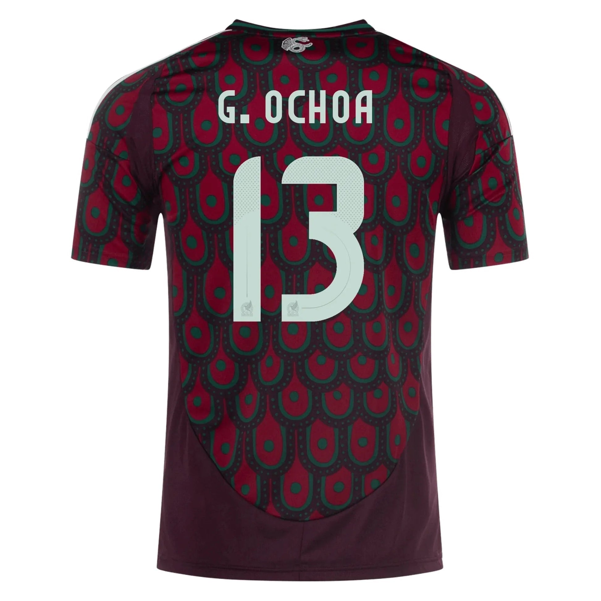 Adidas 2024-25 Mexico Youth Stadium Home Soccer Jersey