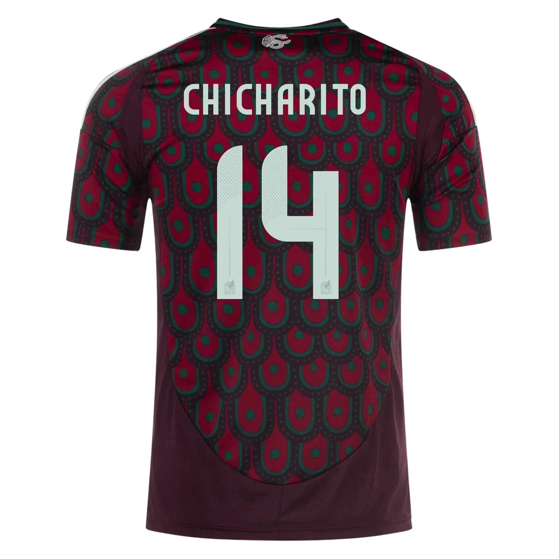 Adidas 2024-25 Mexico Youth Stadium Home Soccer Jersey