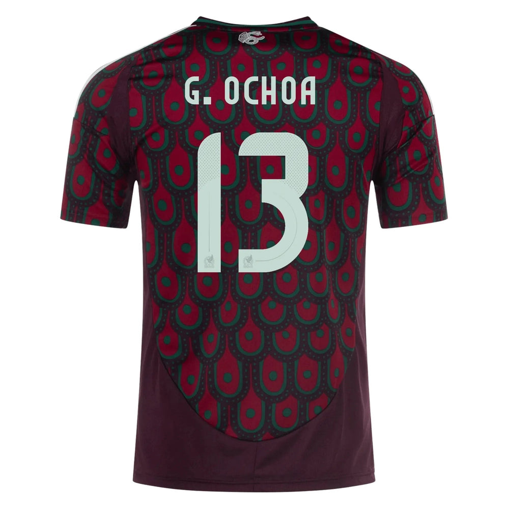 Adidas 2024-25 Mexico Women's Stadium Home Soccer Jersey