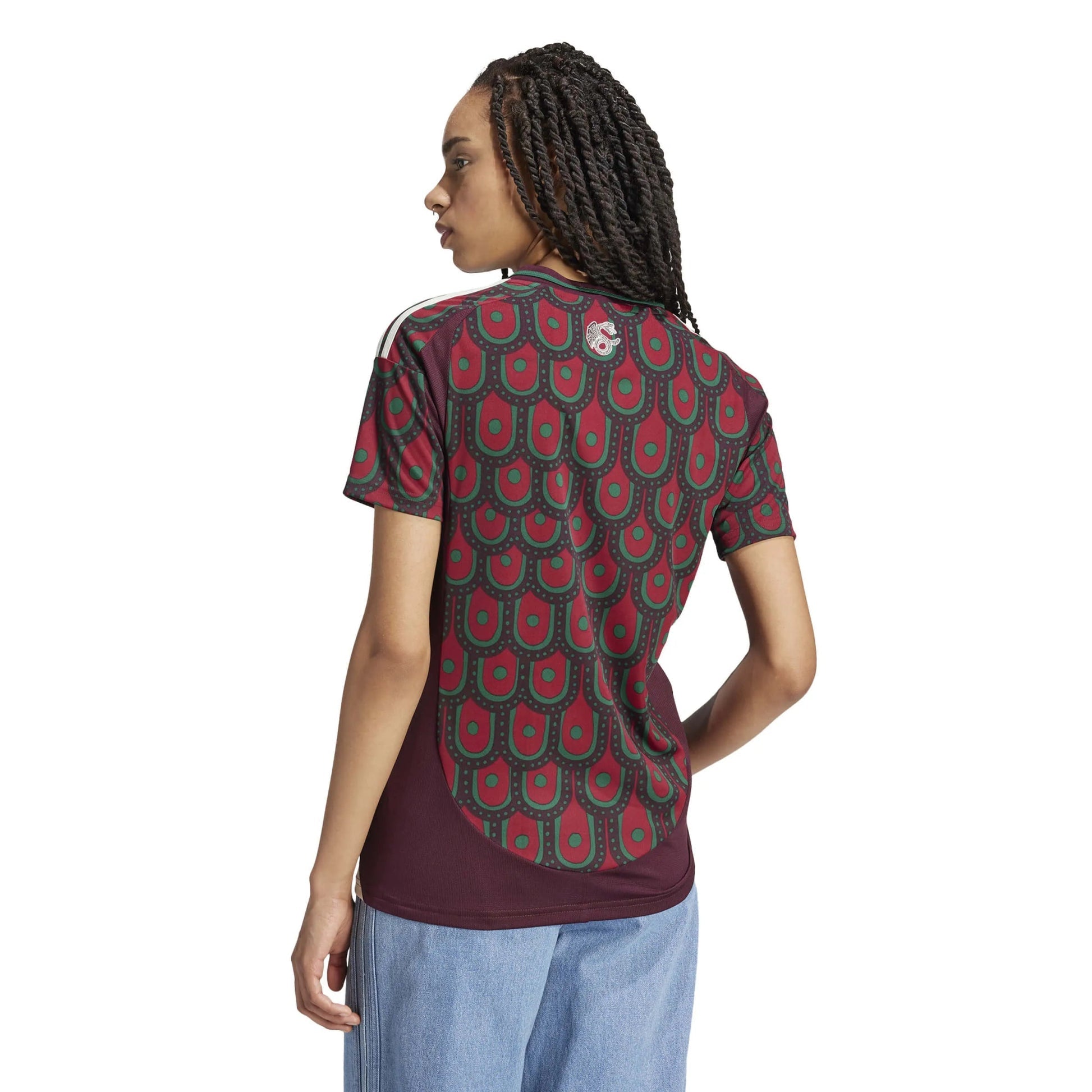 Adidas 2024-25 Mexico Women's Stadium Home Soccer Jersey