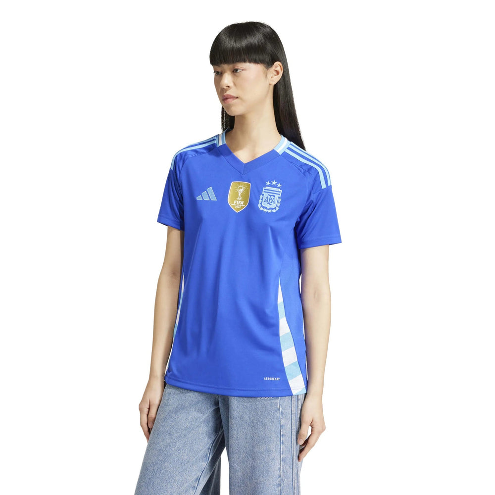 Adidas 2024-25 Argentina Women's Stadium Away Soccer Jersey