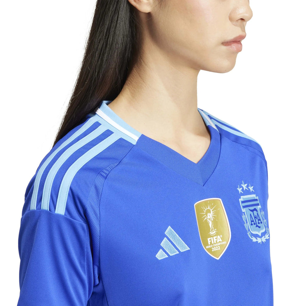 Adidas 2024-25 Argentina Women's Stadium Away Soccer Jersey