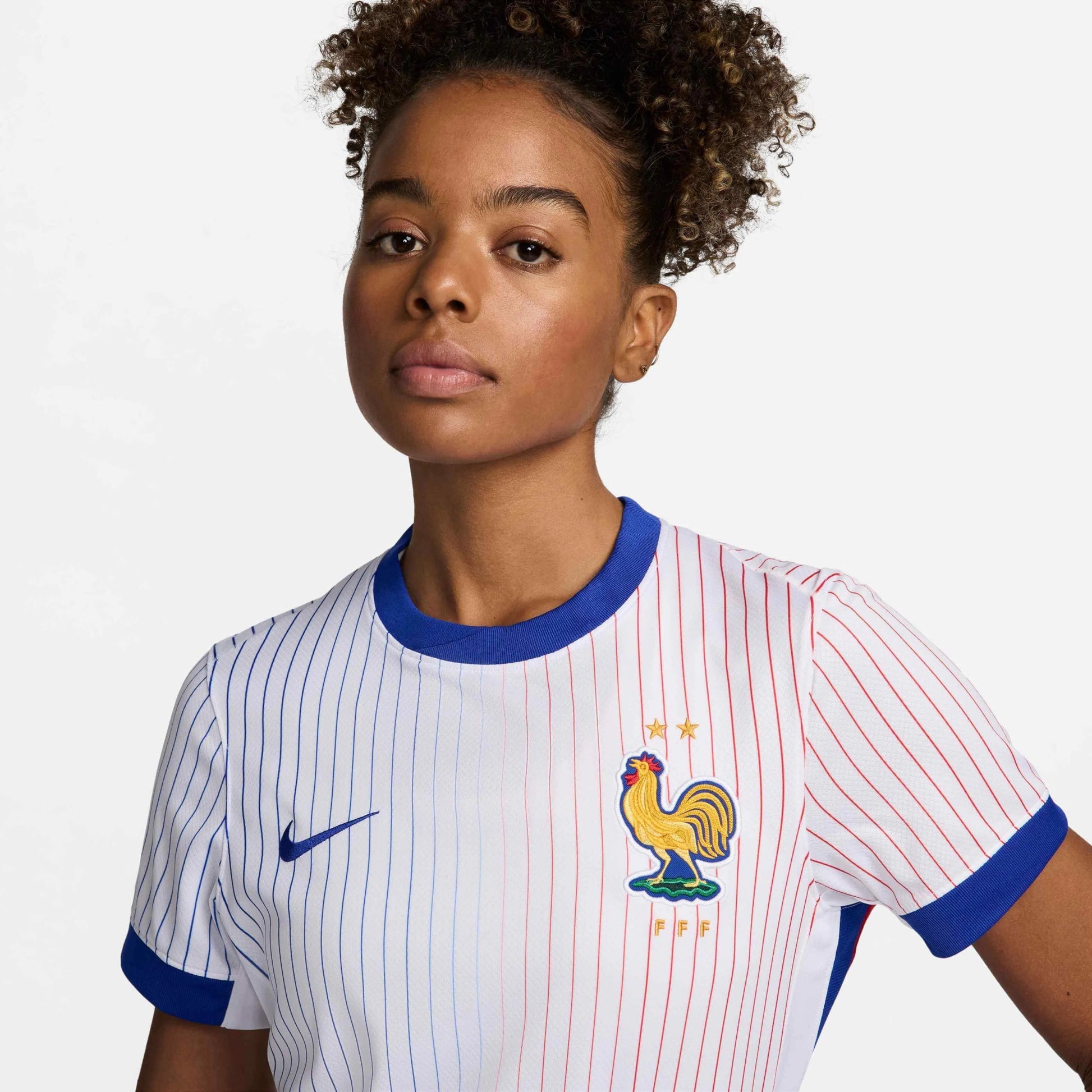 Nike 2024-25 France Women's Stadium Away Soccer Jersey
