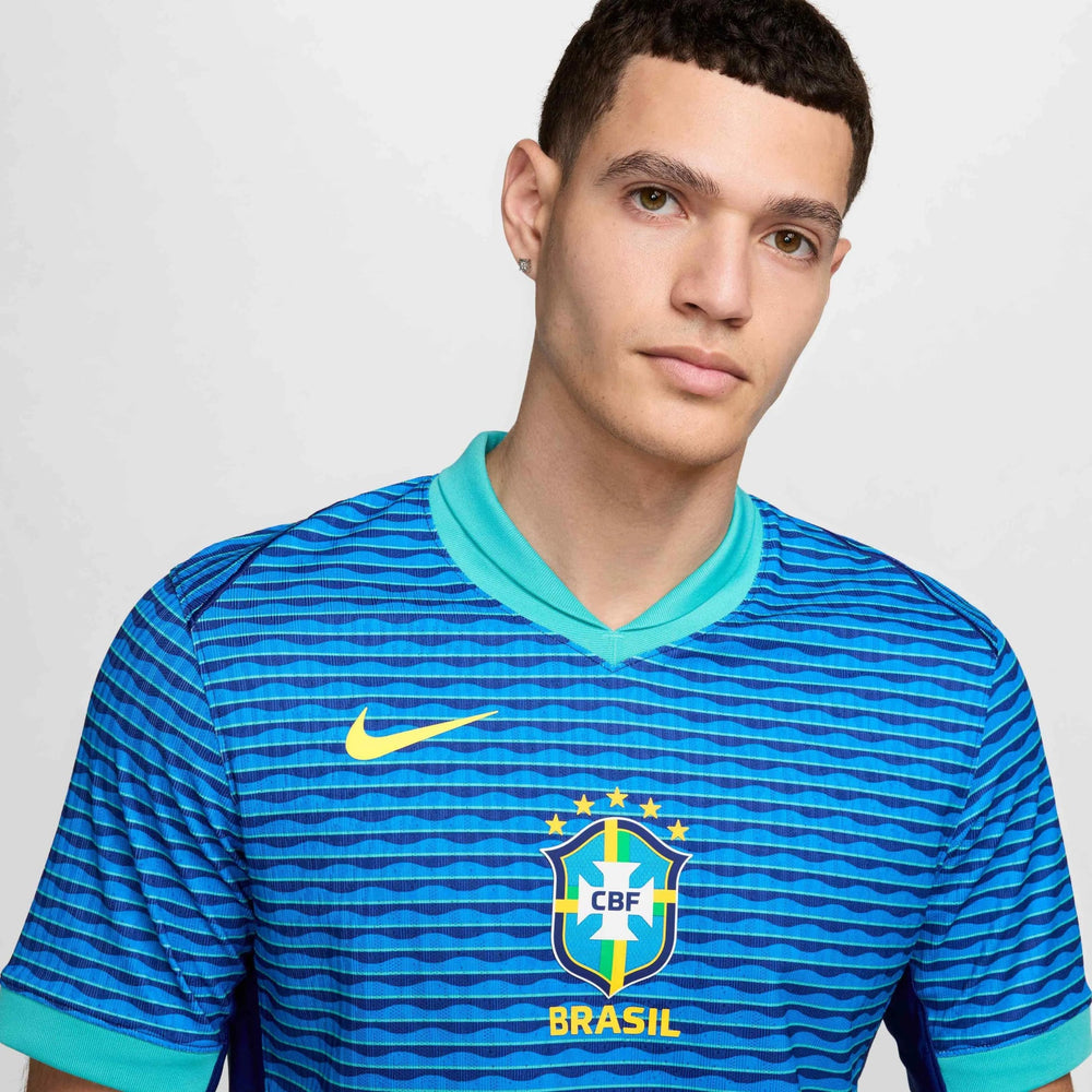 Nike 2024-25 Brazil Men's Authentic Away Soccer Jersey