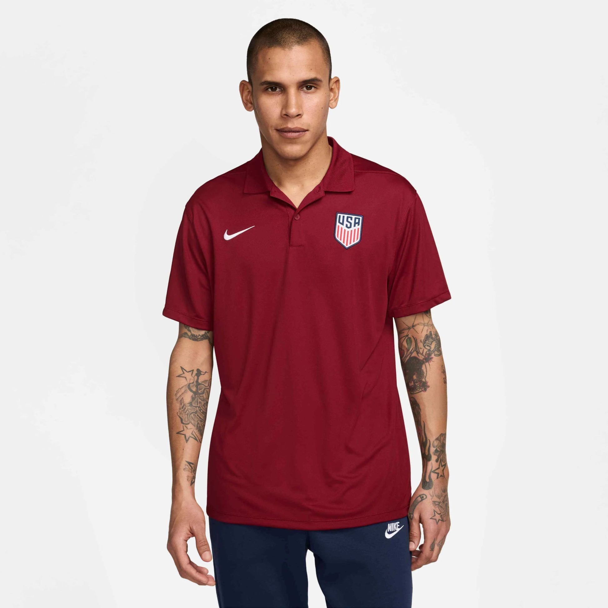 Nike 2024-25 USA Men's Dri-Fit Polo Shirt