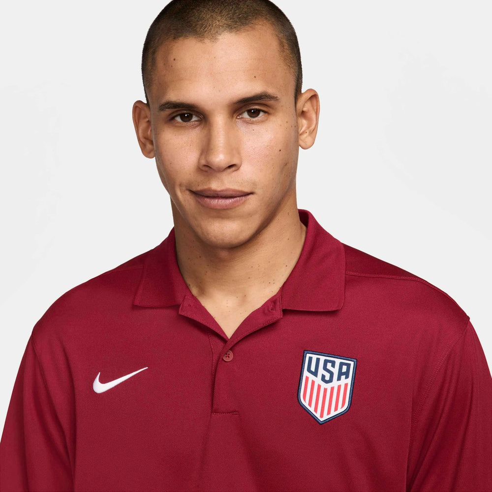 Nike 2024-25 USA Men's Dri-Fit Polo Shirt