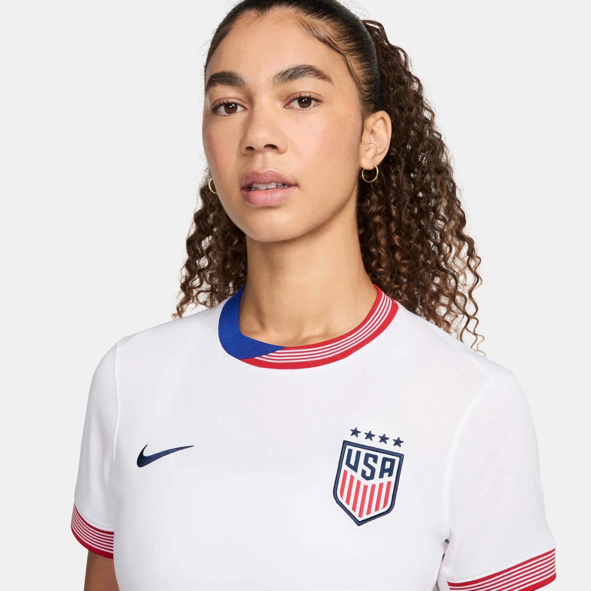 Nike 2024-25 USA Women's Stadium Home Soccer Jersey