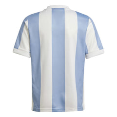 Adidas 2025 Argentina Youth 50th Anniversary Stadium Soccer Jersey Ambient Sky / Cloud White