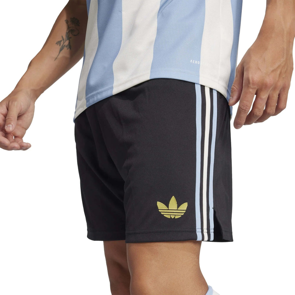 Adidas 2025 Argentina Men's 50th Anniversary Soccer Shorts Black