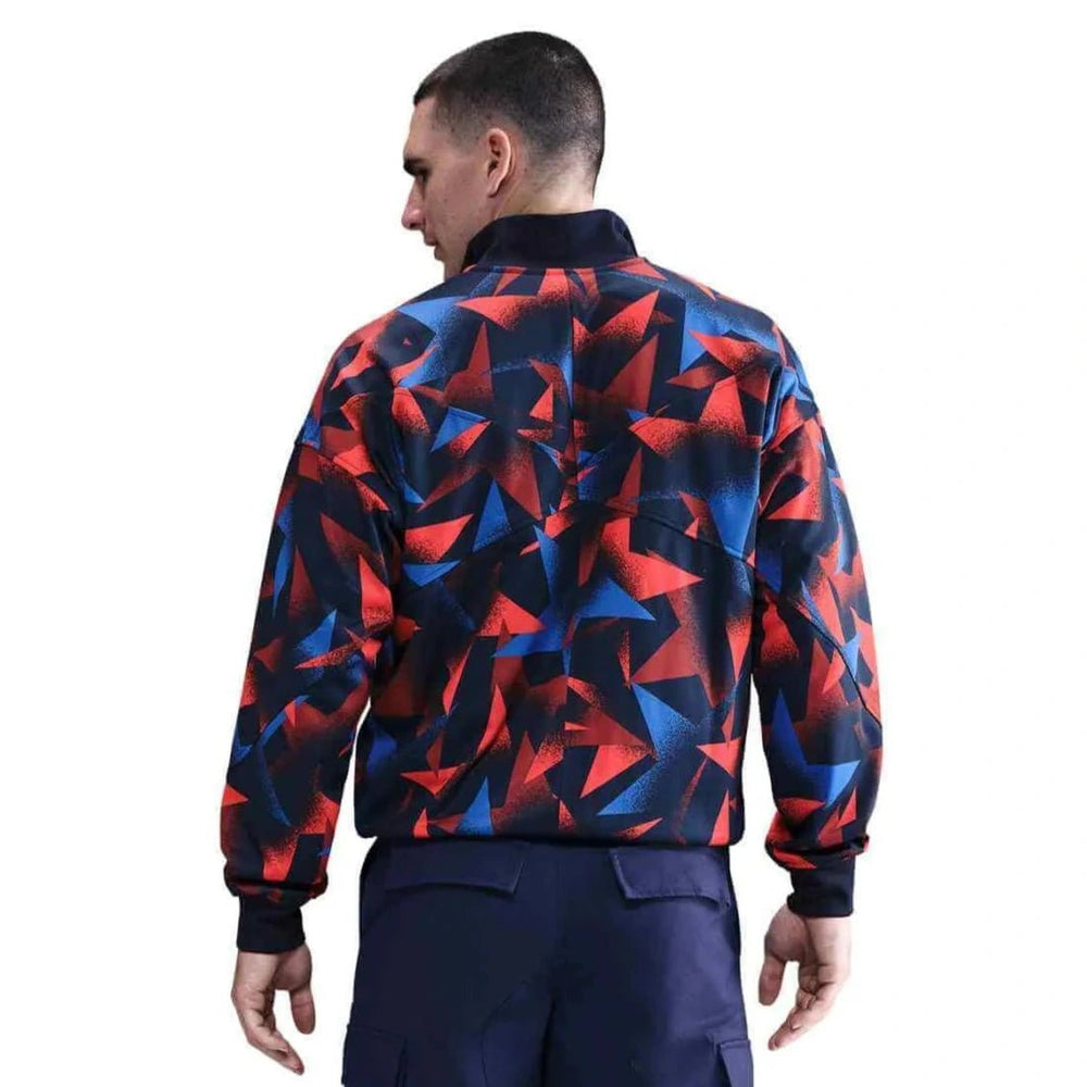Nike 2025 USA Men's Academy Pro Anthem Jacket Obsidian/Challenge Red