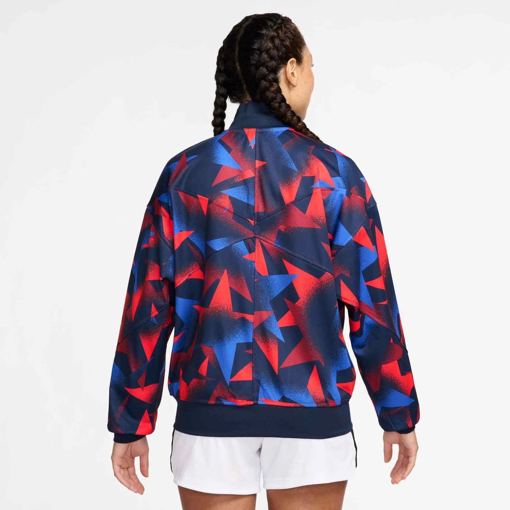 Nike 2025 USA Women's Academy Pro Anthem Jacket Obsidian/Challenge Red