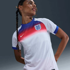 Nike 2025 England Women's Stadium Home Soccer Jersey Hyper Royal/White/White