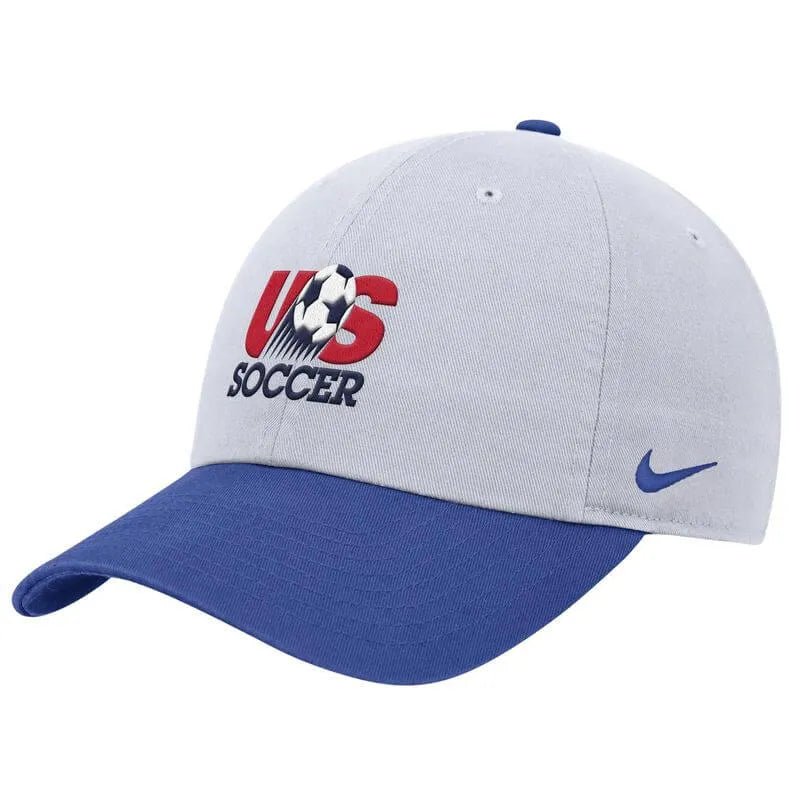 Nike 2025 USA Club Colorblock Cap White/Blue
