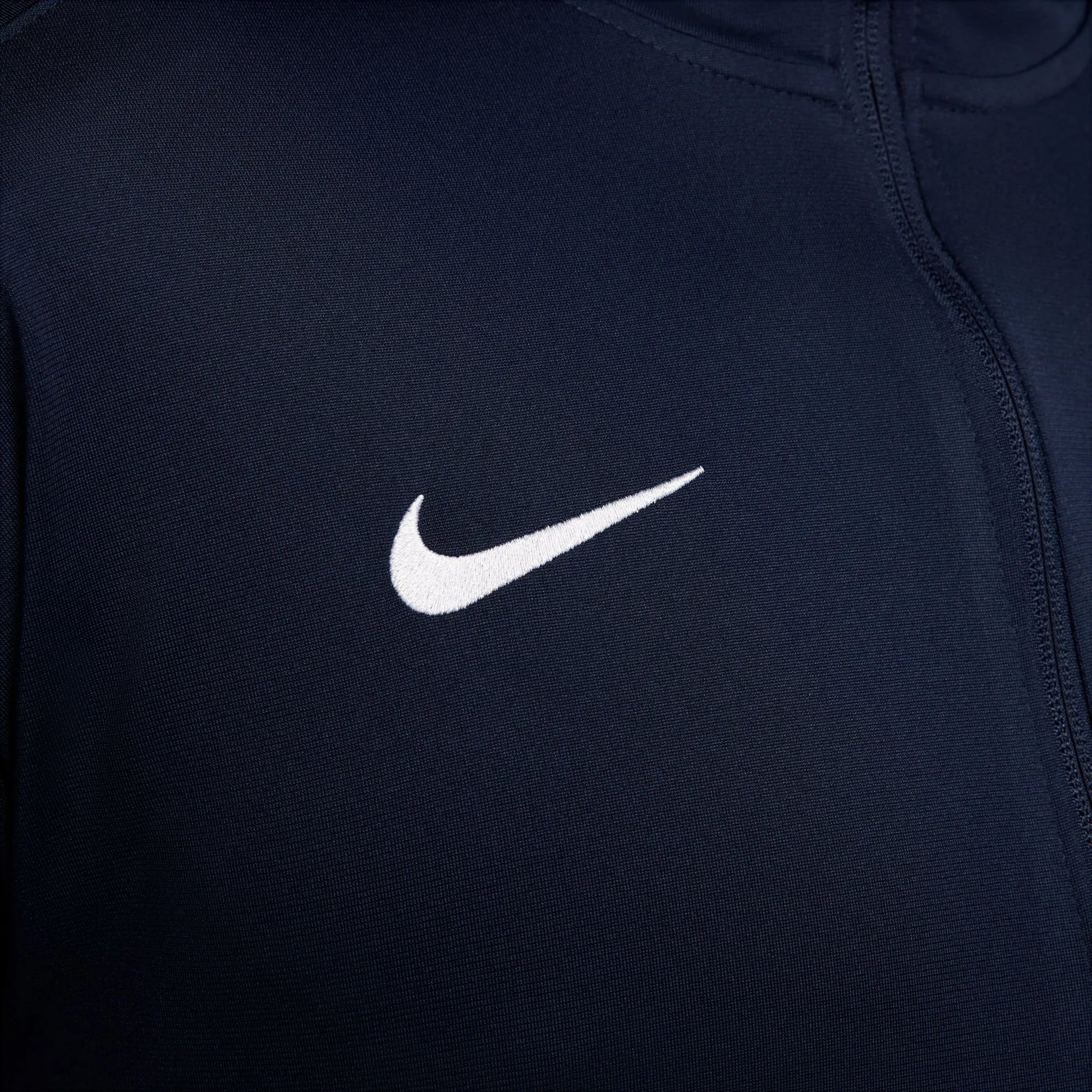 Nike 2024-25 USA Men's Strike Hoodie Track Jacket Obsidian/Sport Red/White