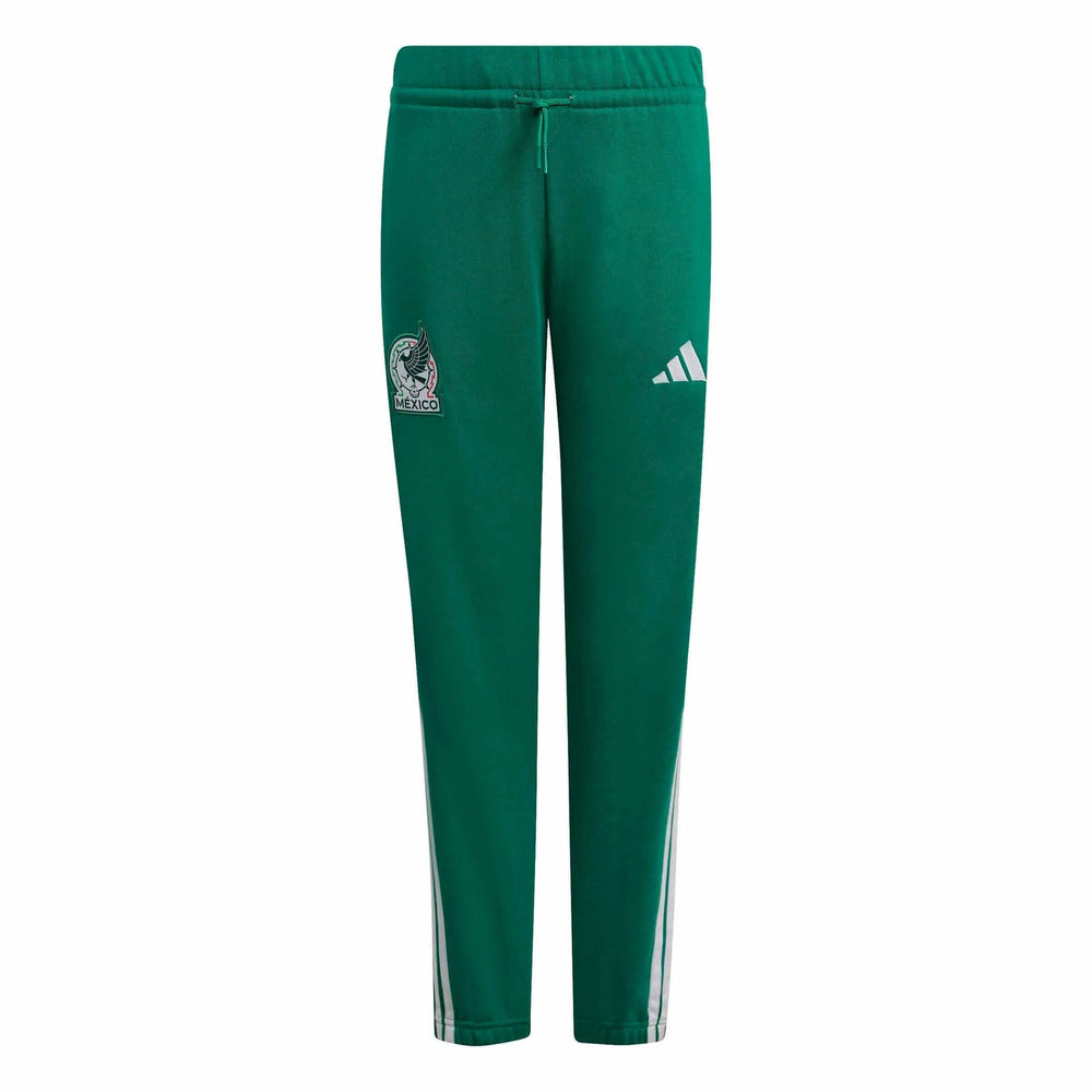 Adidas 2026 Mexico Youth Pants Bold Green