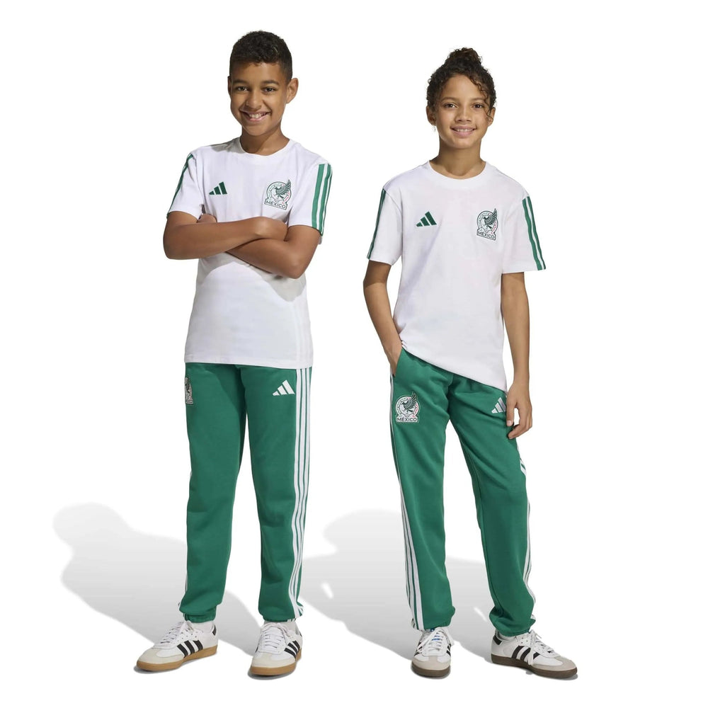 Adidas 2026 Mexico Youth Pants Bold Green