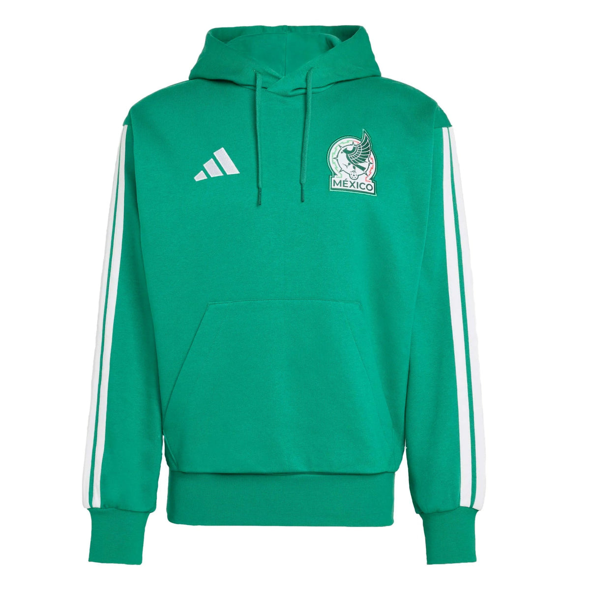 Adidas 2026 Mexico Men's DNA Hoodie Bold Green