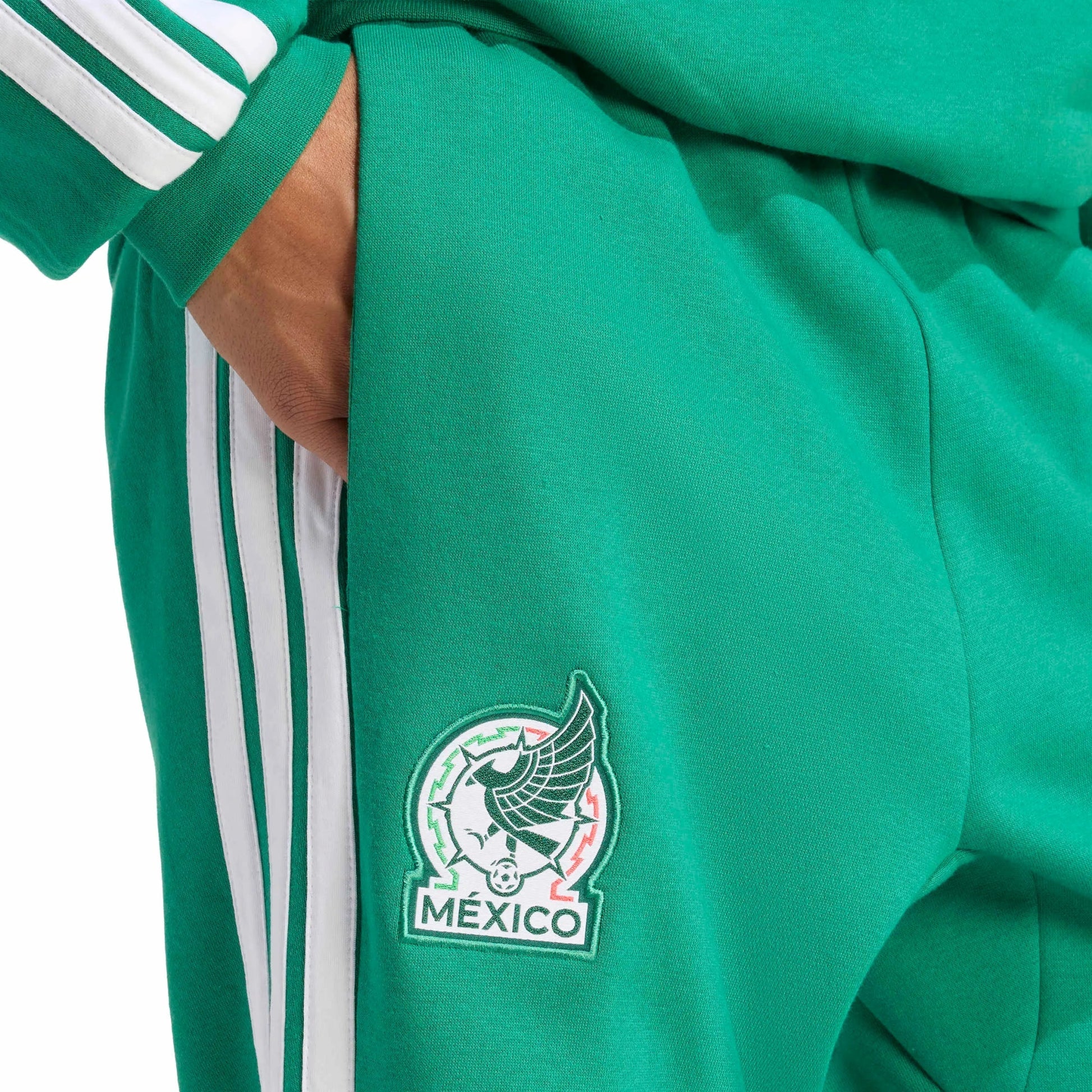 Adidas 2026 Mexico Men's DNA Pants Bold Green