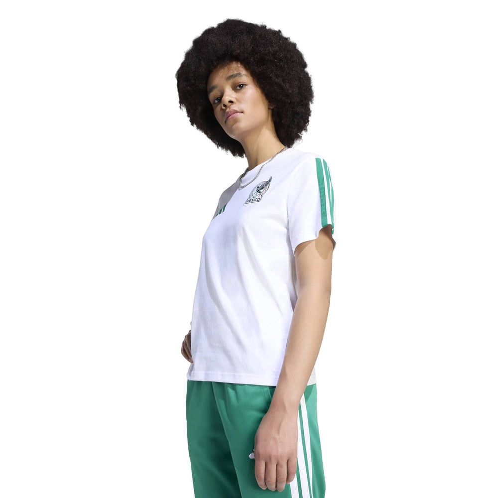 Adidas 2026 Mexico Women's Tee White