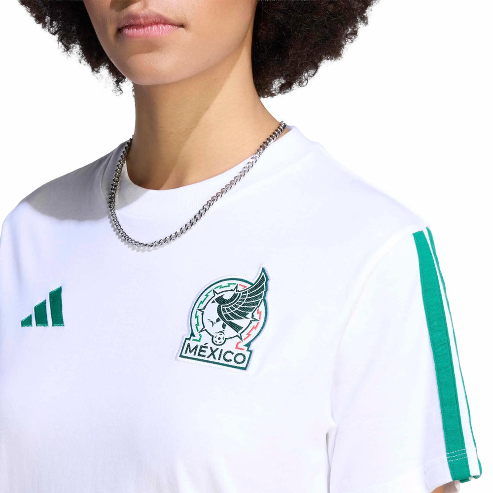 Adidas 2026 Mexico Women's Tee White