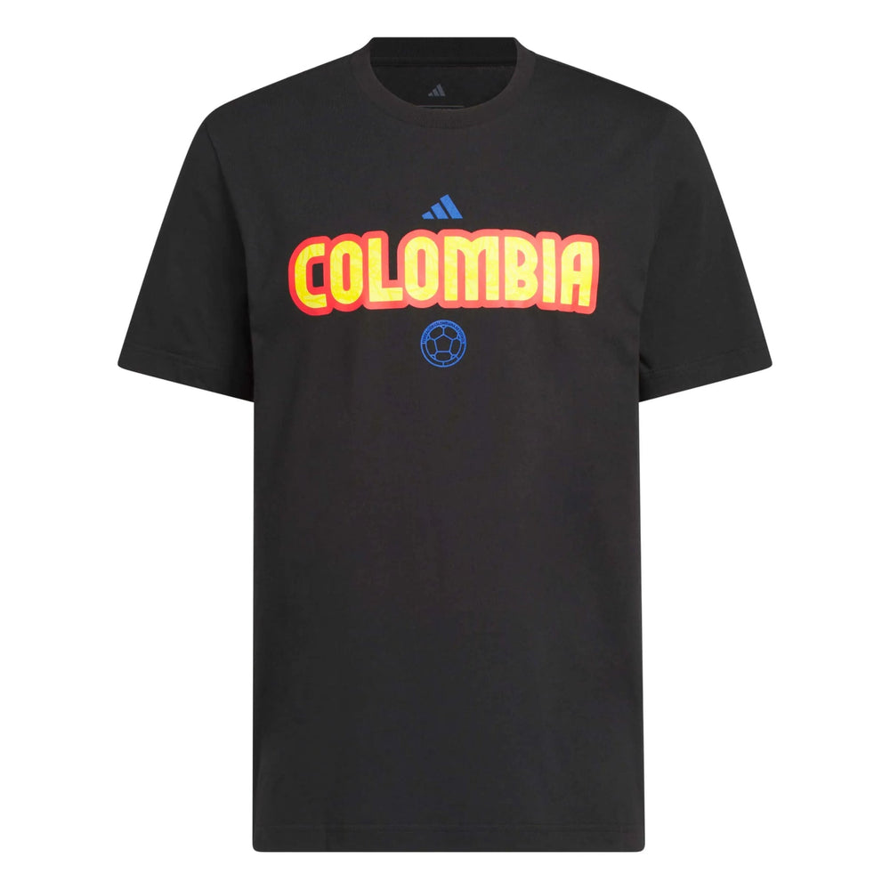 Adidas 2026 Colombia Men's World Cup HJH Tee Black