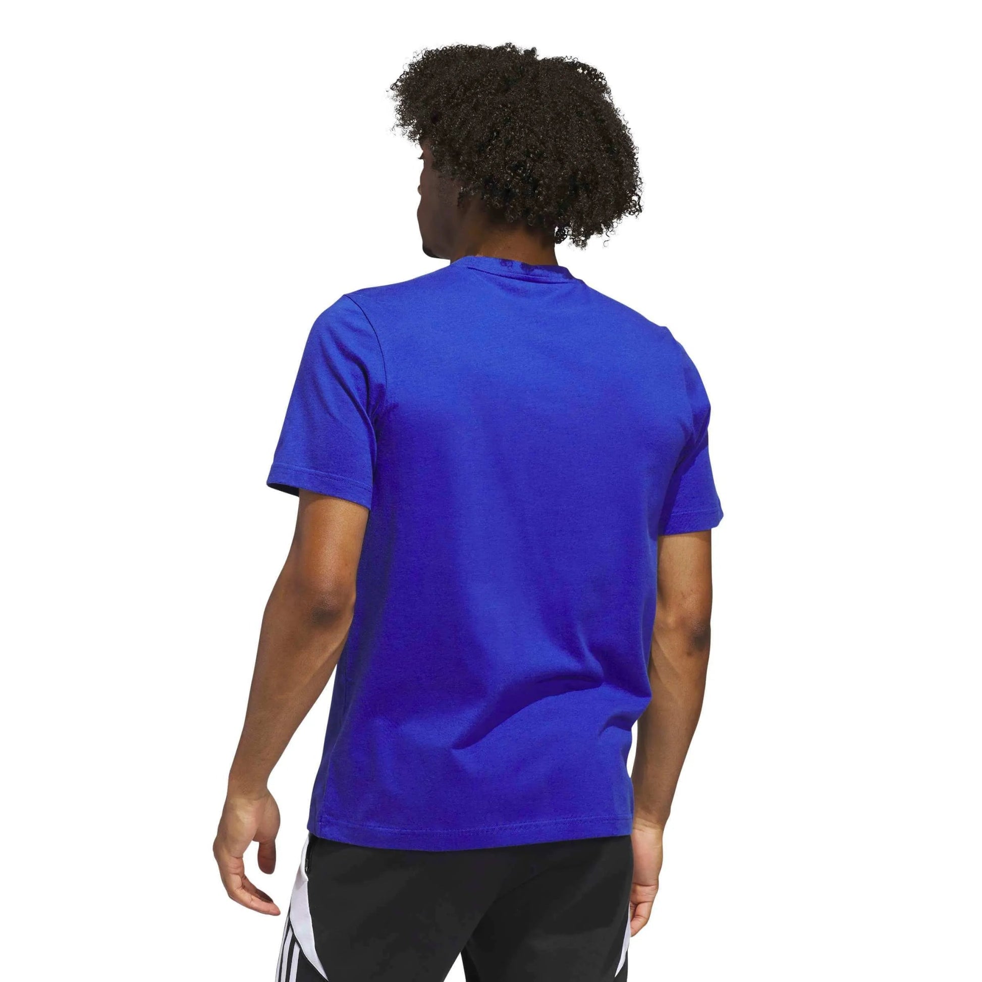 Adidas 2026 Italy Men's World Cup HJH Tee Semi Lucid Blue