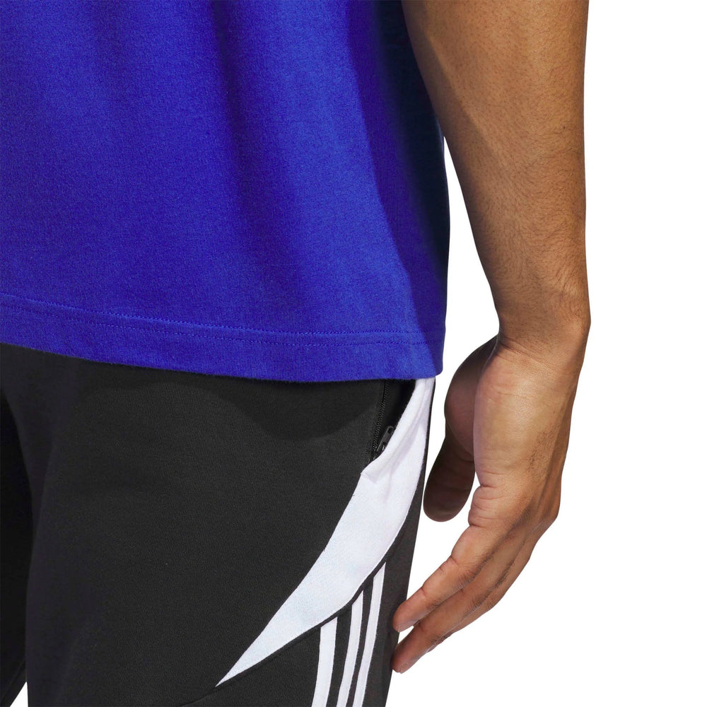 Adidas 2026 Italy Men's World Cup HJH Tee Semi Lucid Blue