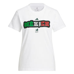 Adidas 2026 Mexico Women's World Cup HJH Tee White