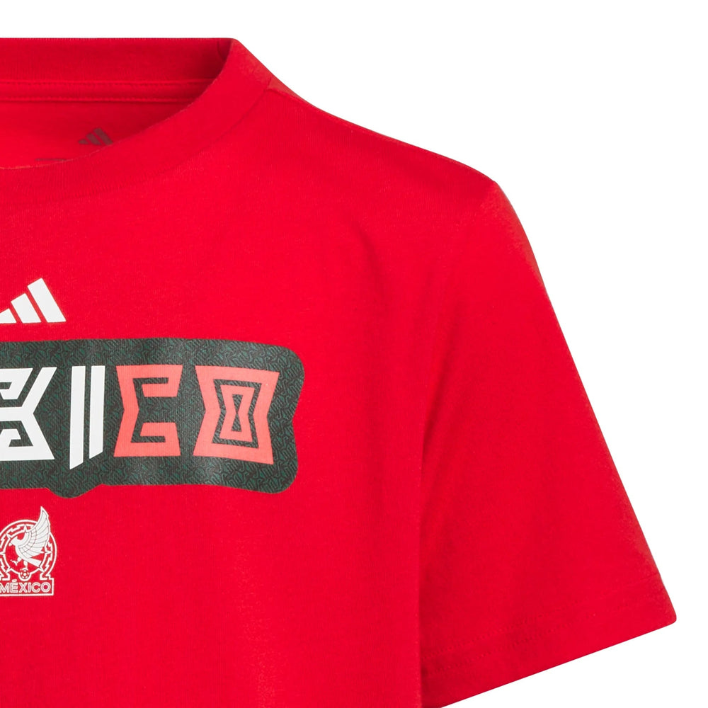 Adidas 2026 Mexico Youth World Cup HJH Tee Better Scarlet