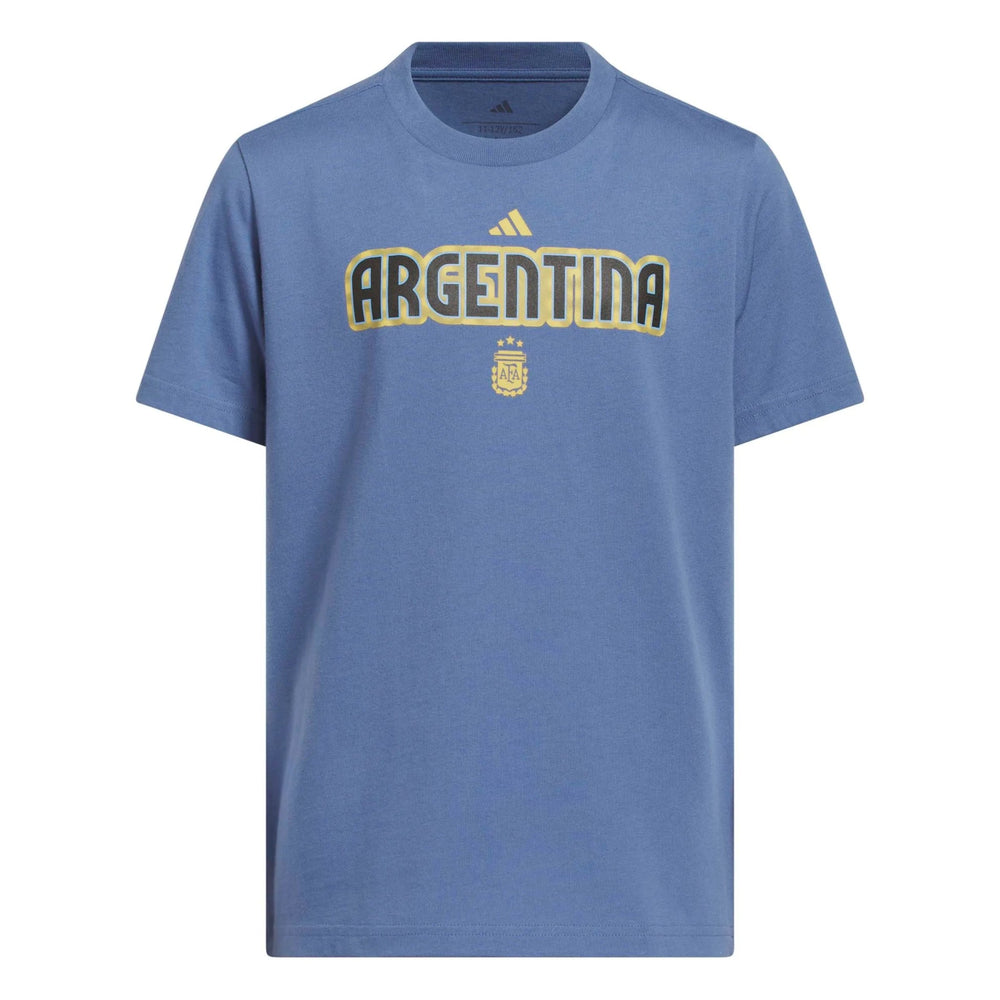 Adidas 2026 Argentina Youth World Cup HJH Tee Crew Blue