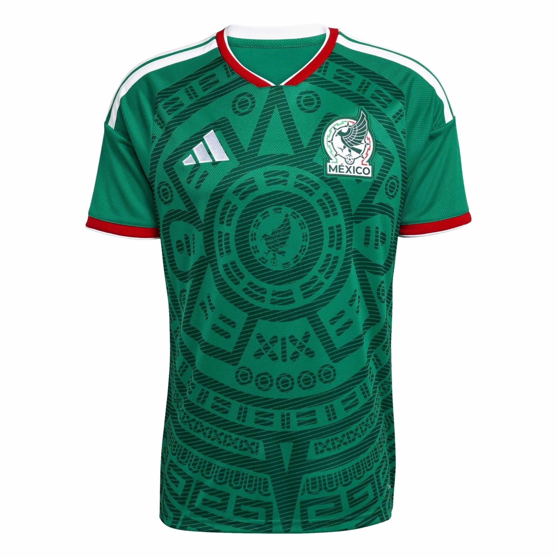 Adidas 2026 Mexico Men's Stadium Home Soccer Jersey Bold Green