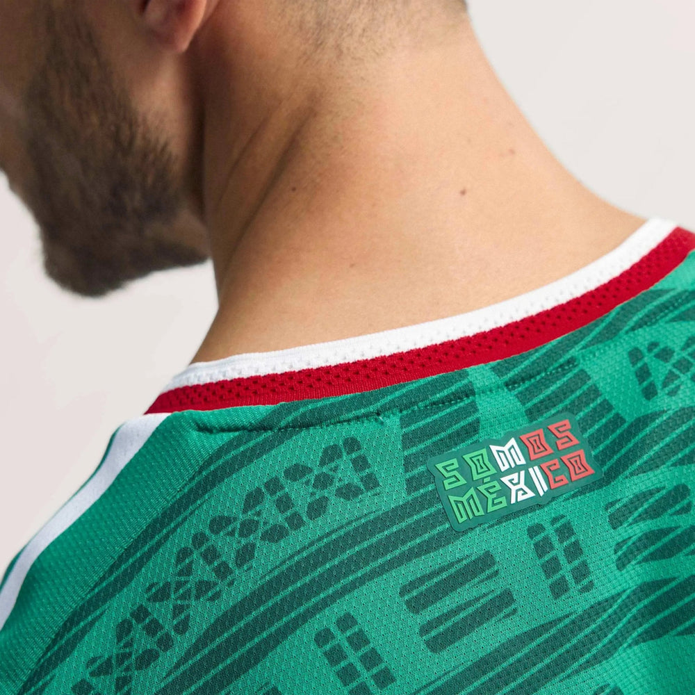 Adidas 2026 Mexico Men's Authentic Home Soccer Jersey Bold Green