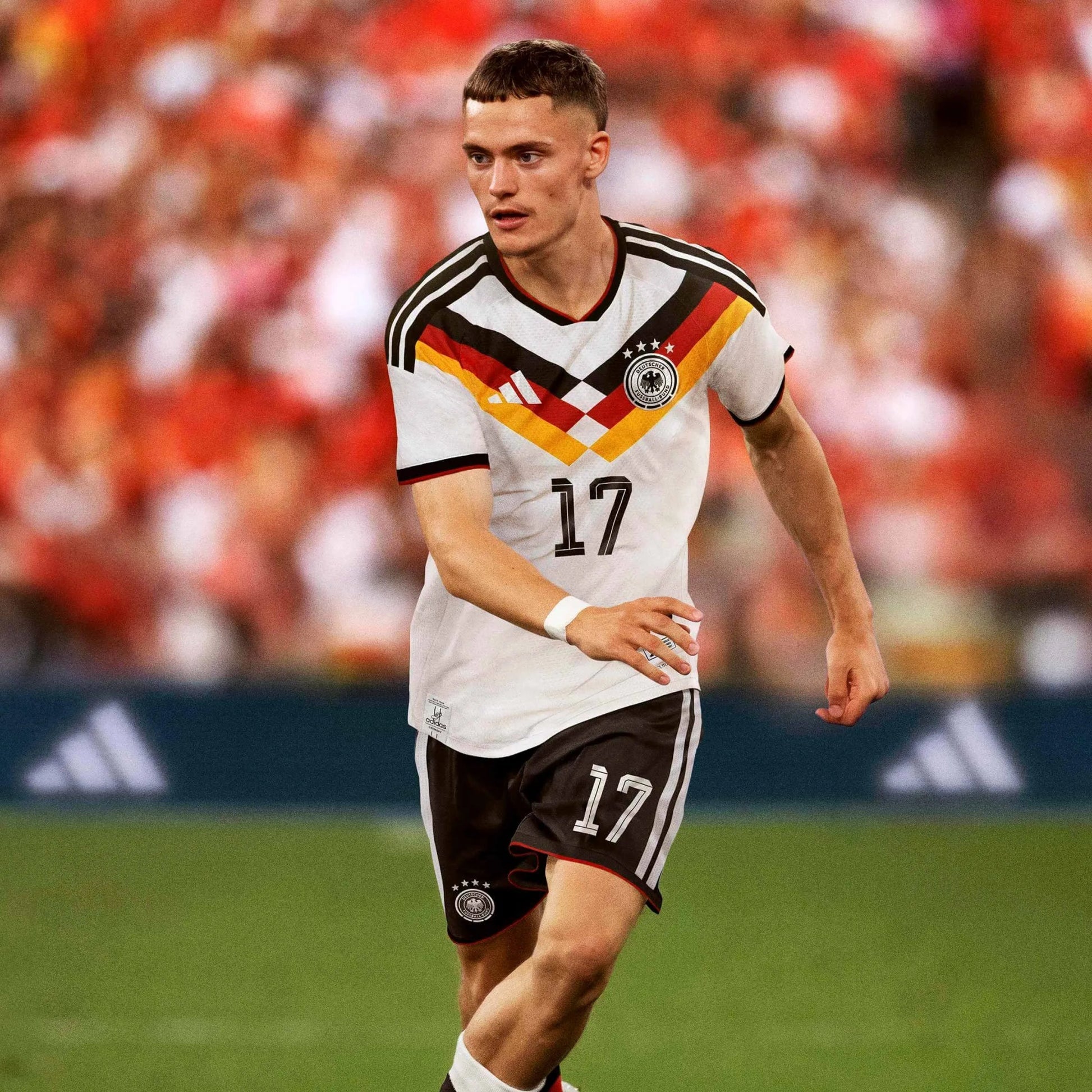 Adidas 2026 Germany Men's Authentic Home Soccer Jersey White