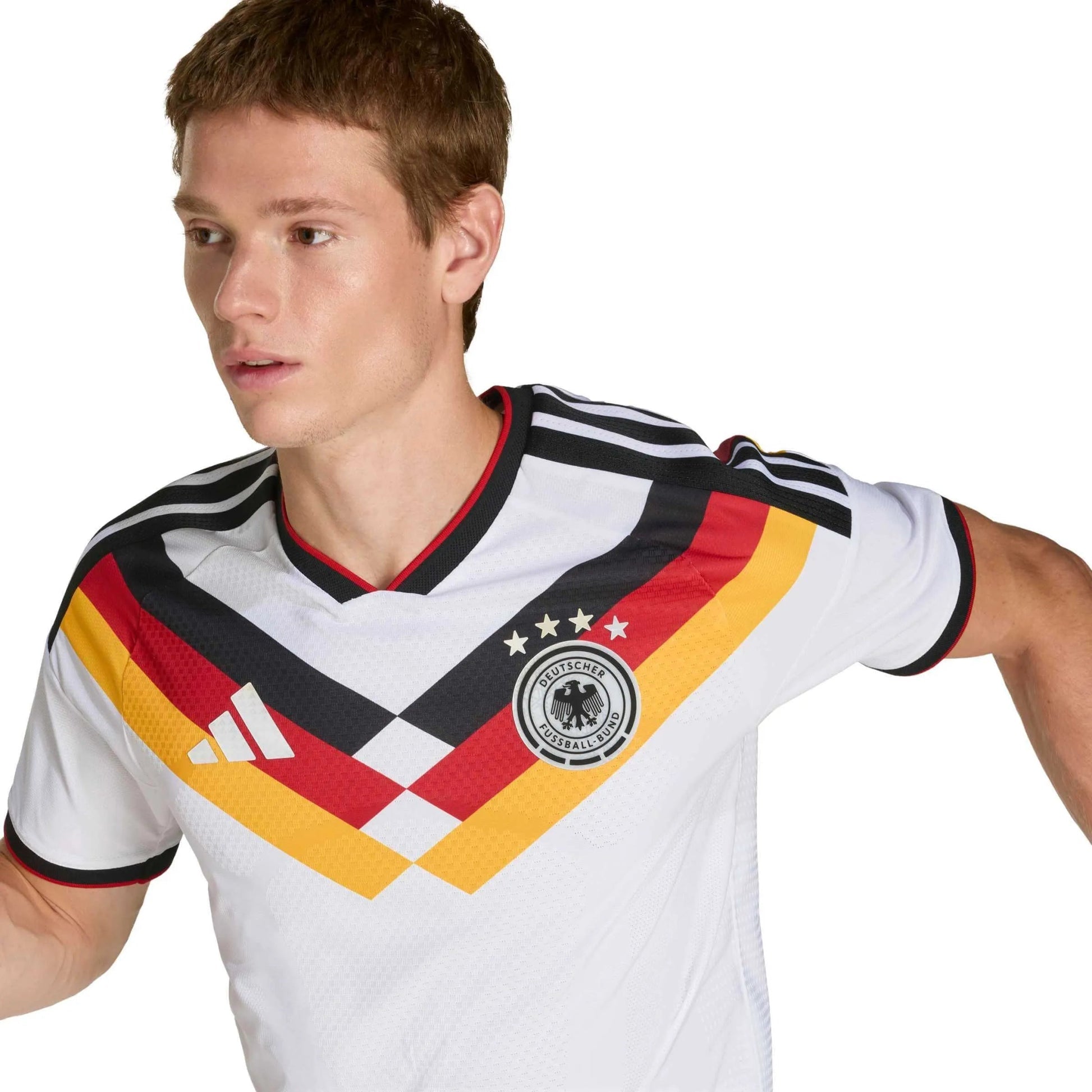 Adidas 2026 Germany Men's Authentic Home Soccer Jersey White