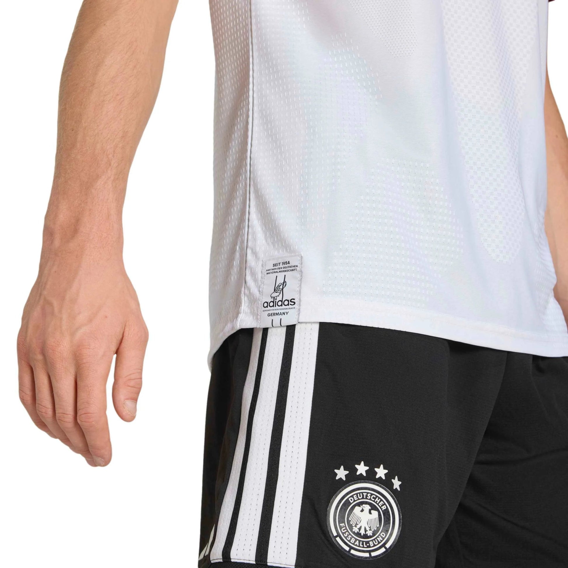 Adidas 2026 Germany Men's Authentic Home Soccer Jersey White