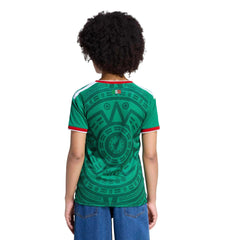 Adidas 2026 Mexico Women's Stadium Home Soccer Jersey Bold Green