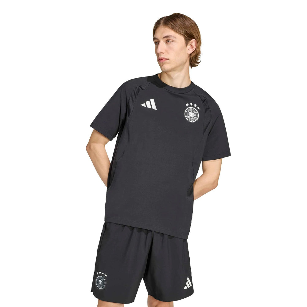 Adidas 2026 Germany Men's Tiro Travel Tee Black