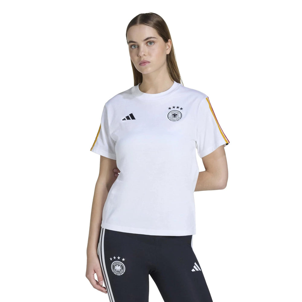 Adidas 2026 Germany Women's Tee White